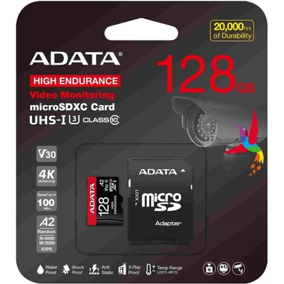 Adata Micro SDXC 128GB High Endurance AUSDX128GUI3V30SHA2-RA1
