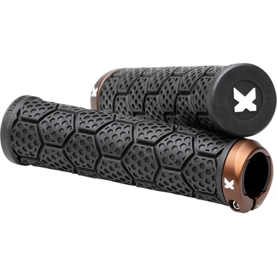 Sixpack Racing Грипове за кормило Sixpack racing D-Trix AL Bike grips - Black / Bronze - размер Ø 33 mm (860-3348-0211)