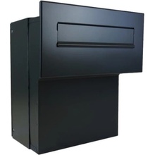 DOLS F-046 ČD-46 RAL9005 - poštová schránka na zamurovanie, bez menovky, čierna