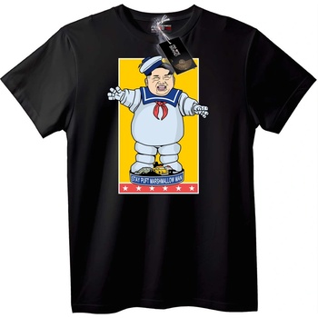NOONEBRAND Тениска Stay Puft Marshmallow Man - L, White