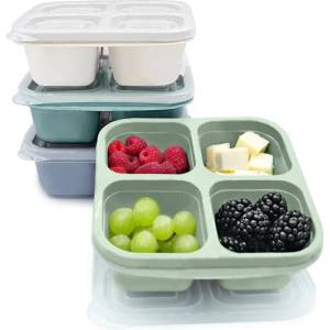 Melii Кутия за храна Melii - Snackle Box, 4 броя, 4 отделения (ML26020)