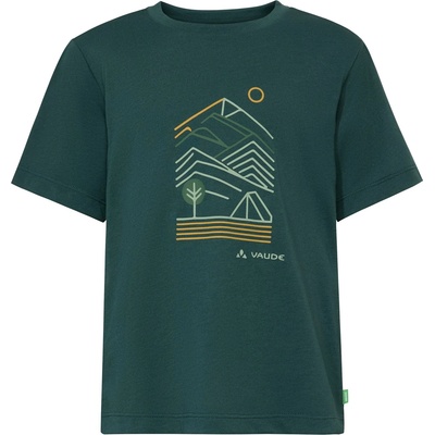 Vaude Детска спортна тениска Vaude Kid's Rokua T-Shirt T-shirt - Deep Pond - размер 110/116 (EU) (704-5890-0114)