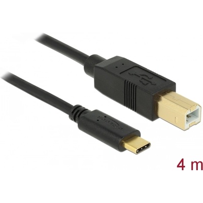 Delock USB 2.0 кабел Type-C към Type-B 4 м
