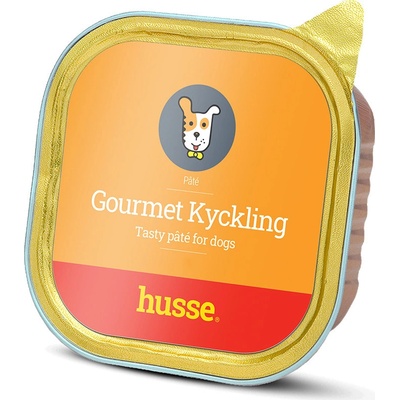 Husse Gourmet Kyckling pâté 9 x 300 g