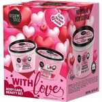Organic Shop Комплект With Love - Скраб и Суфле за тяло, 2 х 250 ml Лосион за тяло