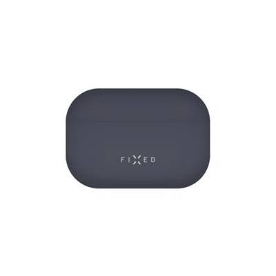 FIXED Ultratenké silikonové pouzdro Silky pro Apple AirPods Pro 2/Pro 2 (USB-C), modré