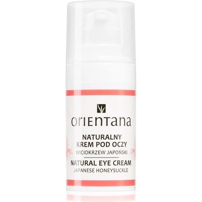Orientana Japanese Honeysuckle Natural Eye Cream крем за околоочния контур против бръчки 15ml