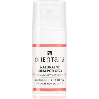 Orientana Japanese Honeysuckle Natural Eye Cream крем за околоочния контур против бръчки 15ml