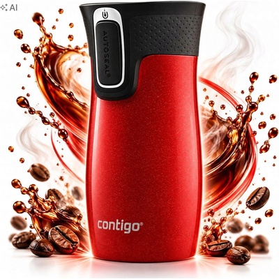 Contigo West Loop Mini 300 ml červená