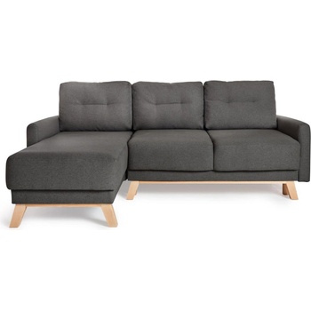 Bonami Тъмно сив променлив диван ъглов диван Pop - Bonami Selection (POPCORNER06)