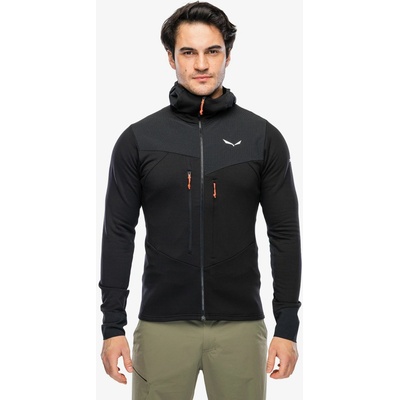 Salewa Agner Polarlite Hooded Jacket black out