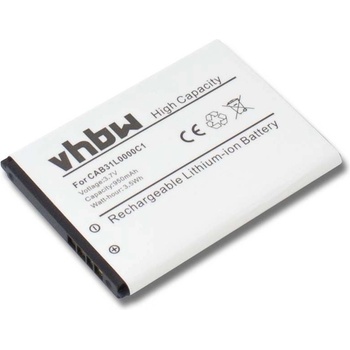 Image 1 of VHBW Батерия за Alcatel OT-155 / OT-282 / OT-890, 900 mAh (800103180)