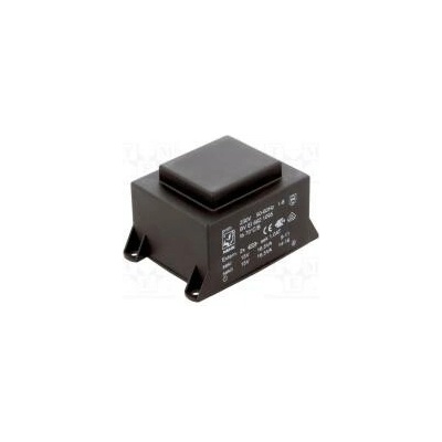 Transformátor zalévaný 33VA 230VAC 15V 15V 1100mA 1100mA PCB