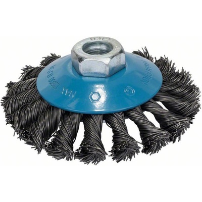 Tapered brush 100 mm, 0,5 mm, 12500 U/ min, 12 mm, 14 Bosch Accessories 2608622011 Priemer 100 mm
