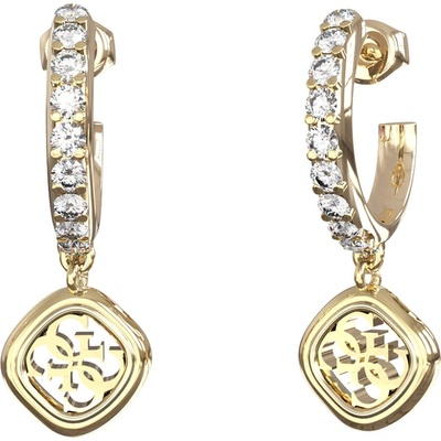 Guess Polkruhové visiace náušnice Jaipur Splendor JUBE06151JWYGT/U
