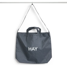 HAY Taška Grid Crossover Bag M Dark Blue modrá