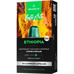 Bianchi Кафе капсули Bianchi Ethiopia съвместими с nespresso, 10 бр