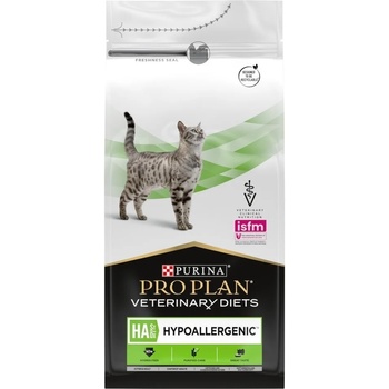 PURINA NESTLE PURINA Pro Plan Veterinary Diets Feline HA St/Ox Храна за котки, суха, хипоалергенна, 1, 3 kg