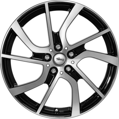 BROCK eB1 5x19 5X112 ET28 black polished
