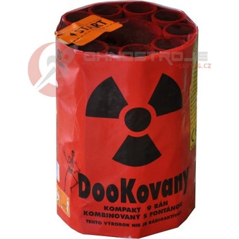 ohňostroj Dookovaný 9 ran s fontánou
