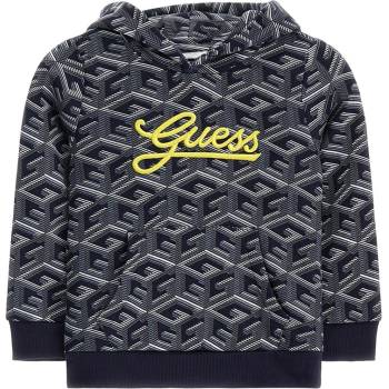 Image 1 of GUESS Двуцветен спортен суичър за момче в черно и сиво Guess