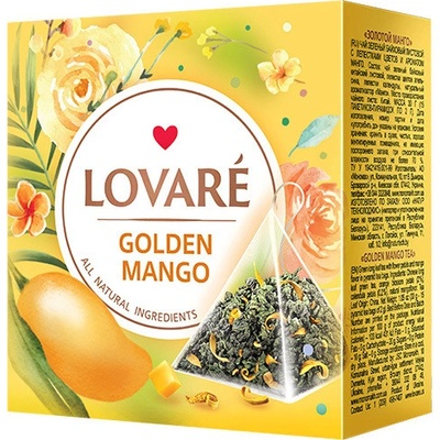 Lovare Golden Mango zelený čaj 15 x 2 g