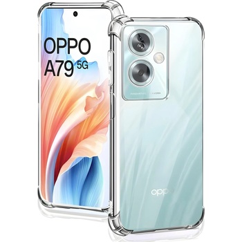 Techsuit Силиконов калъф с подсилени ръбове за Oppo A79 5G - Прозрачен KP30968 (30968)