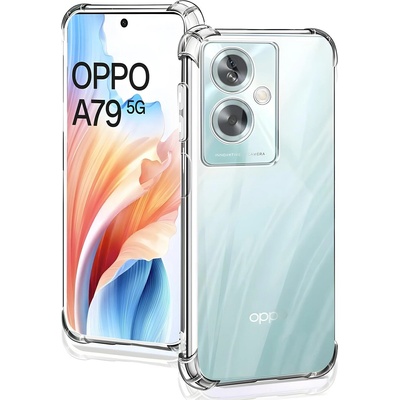Techsuit Силиконов калъф с подсилени ръбове за Oppo A79 5G - Прозрачен KP30968 (30968)