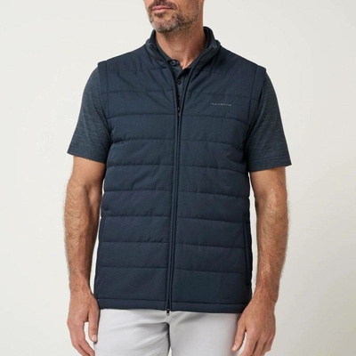 Travis Mathew Pánska vesta POINT OF SAIL VEST Mood Indigo