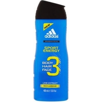 Adidas 3 Active Sport Energy Men sprchový gel 400 ml