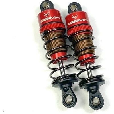 Absima Hliníkové olejové tlumiče Standard včetně pružin 1:10 délka 62 mm 2 ks