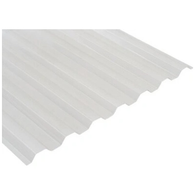 Lanit Plast Trapézový polykarbonát Marlon CSE FR TR 76/16 0,8 mm 1,06 x 2,5 m čirý 1 ks
