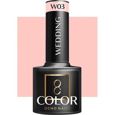 OCHO NAILS Hybridný lak na nechty svadobný W03 -5 g