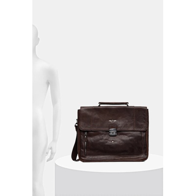 Aeronautica Militare Кожена чанта Aeronautica Militare 38, 5 x 29, 5 x 15, 5 cm (AM304)