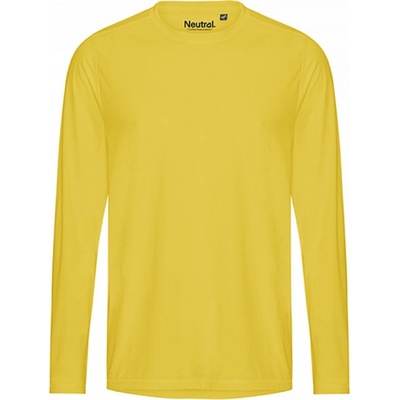 Neutral pánské tričko s dlouhým rukávem NE61050 yellow