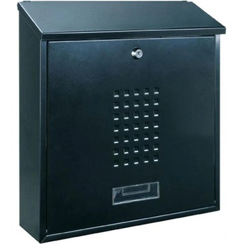 Rottner Rottner bolzano - Пощенска метална кутия. С размери: 390х365х115(ВхШхД). Цвят: черен (bolzano)