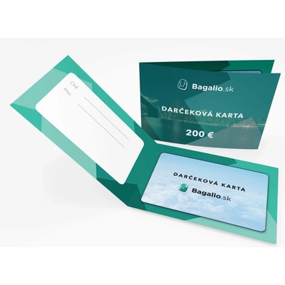 Darčeková poukážka 200 €