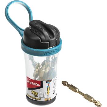 Makita Комплект битове Makita, B-52928-6 - PZ 2, 1/4 inch, 65 mm, 10 бр (B-52928-6)