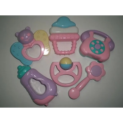 Дрънкалки с 6 различни форми и звук