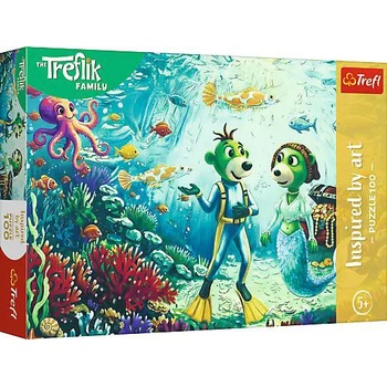 Trefl - Puzzle Treflik family: The magic of the depths - 100 piese