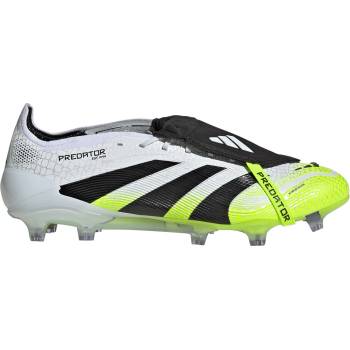 Adidas Футболни бутонки Adidas Predator Elite Fold-Over Tongue Firm Ground Football Boots - White/Blk/Lemon
