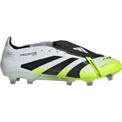 Adidas Футболни бутонки Adidas Predator Elite Fold-Over Tongue Firm Ground Football Boots - White/Blk/Lemon