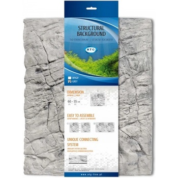 ATG pozadie Light šedé M 50 x 55 cm