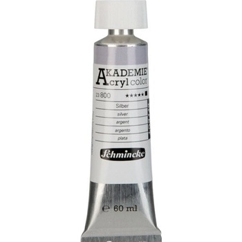 Schmincke Akademie АКРИЛНА боя 800 Silver 60 ml 1 бр (75.3053)