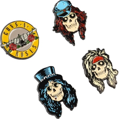 NNM Значка (комплект) Guns N' Roses - SET4P008