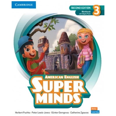 Super Minds Level 3 Workbook with Digital Pack American English