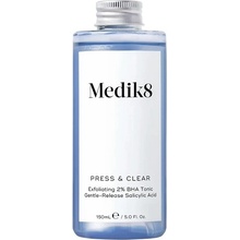 Medik8 Press & Clear Exfoliační tonikum s kyselinou salicylovou a tranexamovou náhradní náplň 150 ml