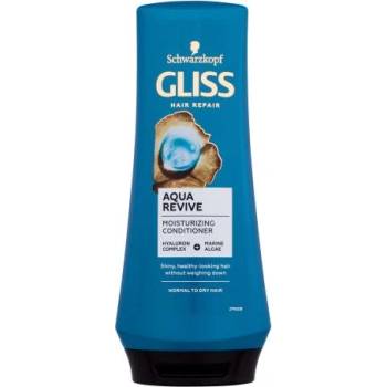 Schwarzkopf Gliss Aqua Revive Moisturizing Conditioner 200 ml хидратиращ балсам за нормална и суха коса за жени