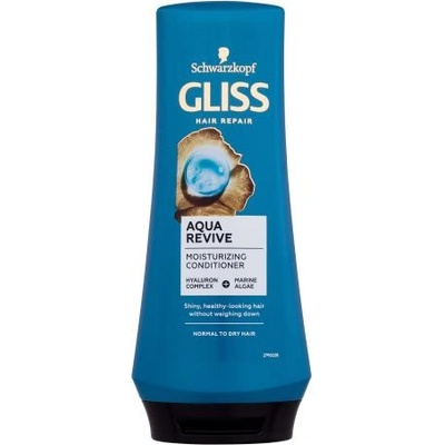 Schwarzkopf Gliss Aqua Revive Moisturizing Conditioner 200 ml хидратиращ балсам за нормална и суха коса за жени