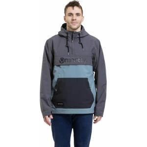 Meatfly мъжко street яке Garen Dark Gray / Storm Meatfly | Siv | МЪЖЕ | M